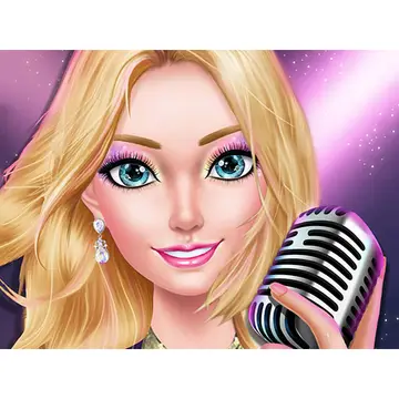 PopStar Girls Dress Up - Juego de Vestir y Maquillaje para Niñas