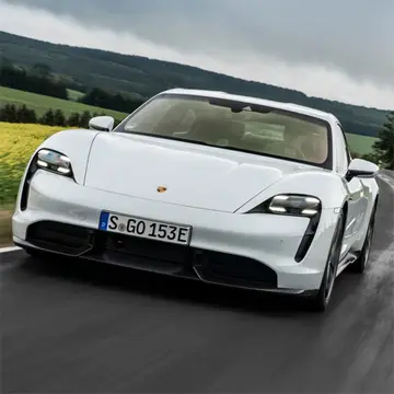 Porsche Taycan Slide Puzzle Game - Play Online Free