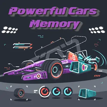 Powerful Cars Memory – Kostenloses Online-Memo-Spiel für Autos & Monster Trucks