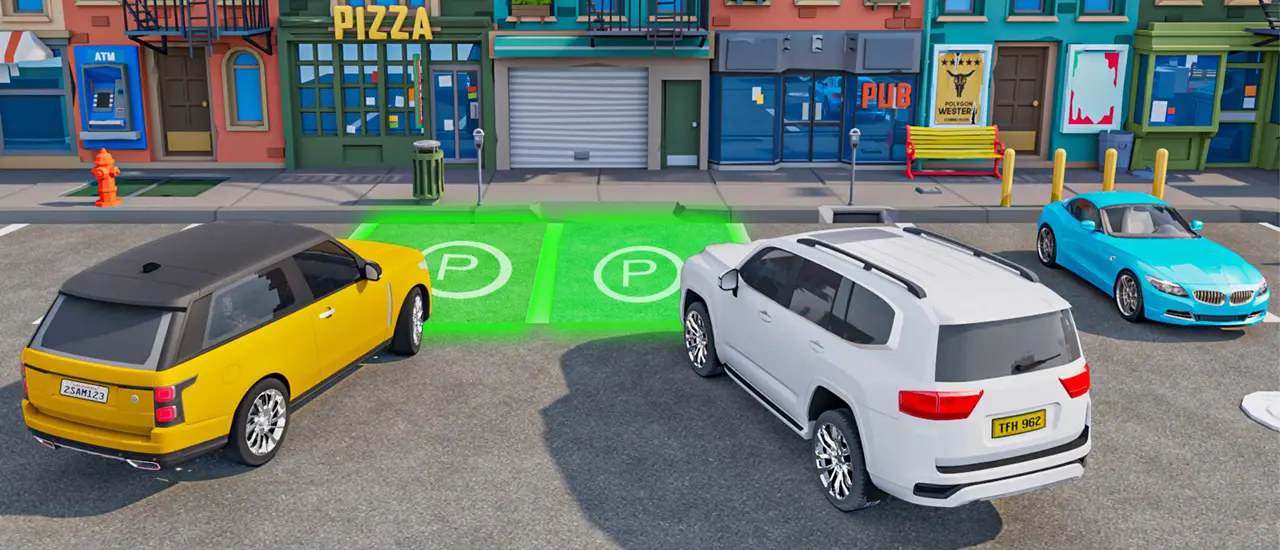 Prado Car Parking Games Sim – Kostenloses Parkspiel & Fahrsimulator