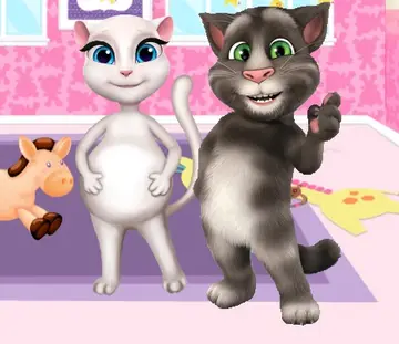Pregnant Kitty Room Decor - Juego Gratis para Niñas en Línea