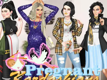 Pregnant Kardashians - Mädchen Spiel kostenlos online spielen