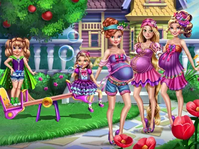 Pregnant Moms Fashion Looks - Free Dress Up Game for Girls