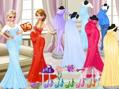 Pregnant Princesses Fashion Dressing Roo - Jeu de Mode pour Enfants