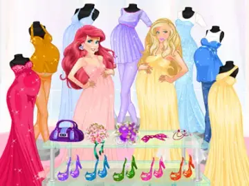 Pregnant Princesses Fashion Outfits - Juego de vestir gratis