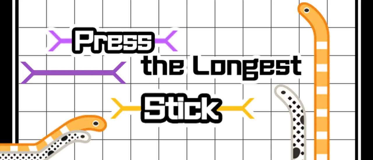 Juega a Press the Longest Stick - Juego Casual en Línea Gratis