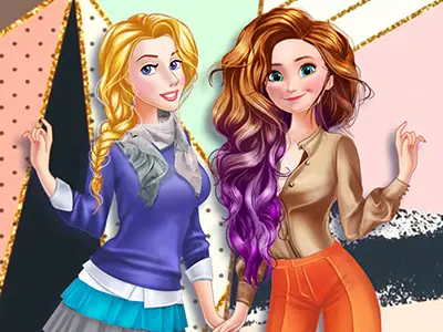 Princess Anti Fashion: Spor ve Şık Giyinme Oyunu