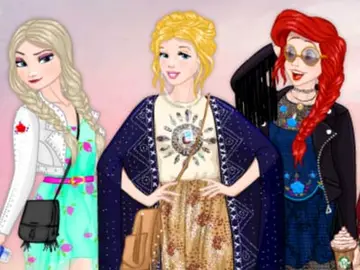 Jogo de Vestir Princesas Coachella - Jogue Grátis Online