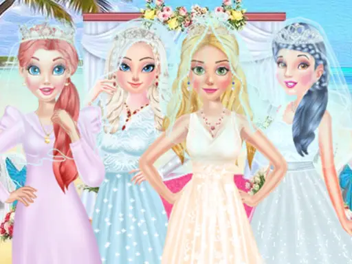 Princess Collective Wedding - Play Game für Mädchen und Kinder