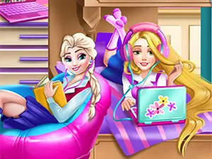 Princess College Dorm Deco - Juego de Decoración de Habitaciones