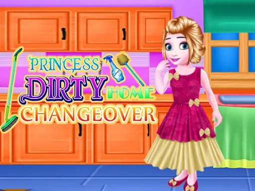 Princess Dirty Home Changeover - Oyun Oyna ve Temizle