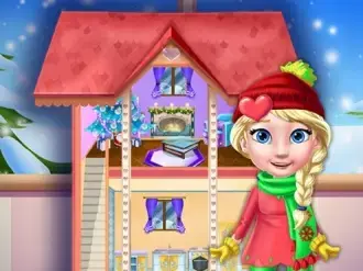 Princess Doll Christmas Decoration - Dress Up & Home Decor Game