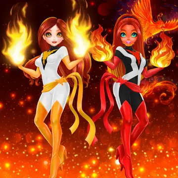 Princess Flame Phoenix - Jeu de dress-up gratuit en ligne