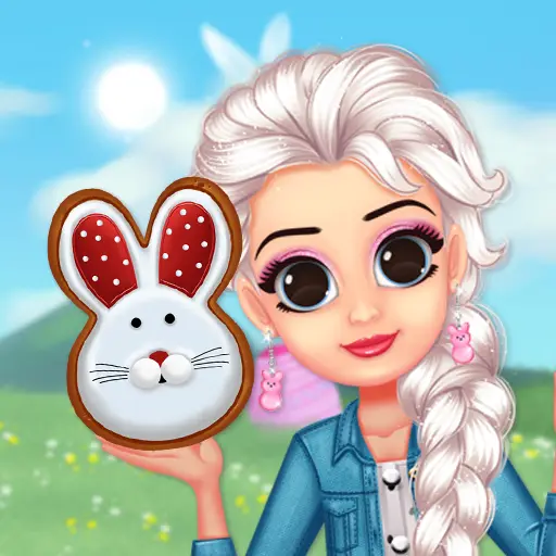 Princess Happy Easter - Online Spiel zum Osterfest für Kinder