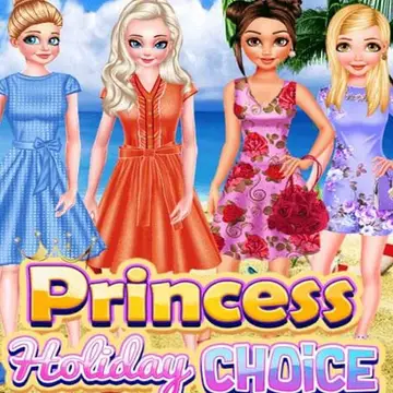 Princess Holiday Choice - Kostenloses Ankleidespiel für Mädchen online spielen