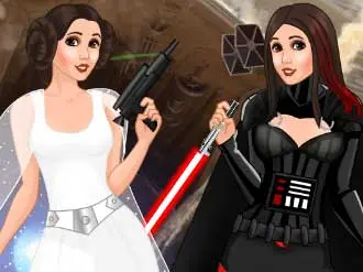 スター・ウォーズ：プリンセス・レイア ドレスアップゲーム無料で遊ぶ