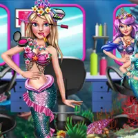 Princess Mermaid Beauty Salon - Juego de Vestir y Maquillaje Gratis