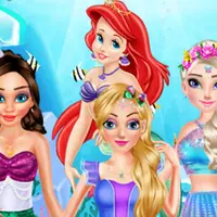 Princess Mermaid Style Makeup - Juego de Vestir y Maquillaje Gratis