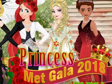 Princess Met Gala 2018 - Juego de Vestir y Moda para Niñas