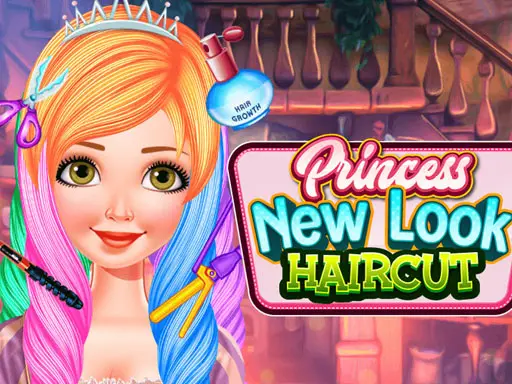Princess New Look Haircut - Juego de vestir y peinados gratis