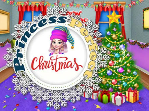 Princess Perfect Christmas - Fun Holiday Dress Up & Decorating Game