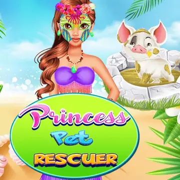 Princess Pet Rescuer - Jeu de Soins et Dress-up pour Enfants