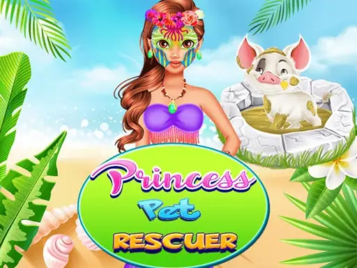 Princess Pet Rescuer - ペット救出とドレスアップゲーム