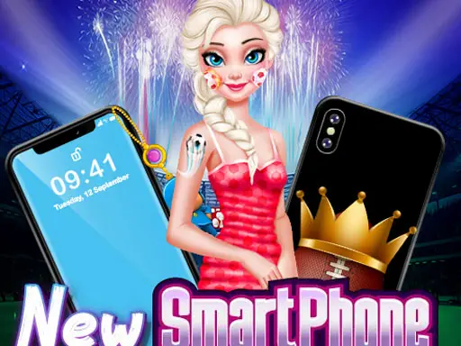 Princess Phone Decoration - Play Game with Elsa and Football Theme