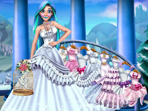 Princess Snow Wedding - Ücretsiz Giydirme ve Makyaj Oyunu