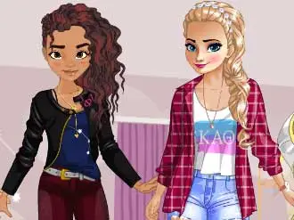 Princess Sorority Sisters - Kleidungs- und Styling-Spiel für Mädchen