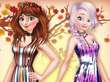 Princesses BFFs Fall Party Oyna - Ücretsiz Giydirme ve Parti Oyunu