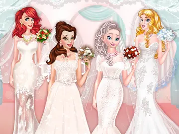 Princesses Bridal Salon - Jeu de Mode et Mariage pour Enfants Gratuit