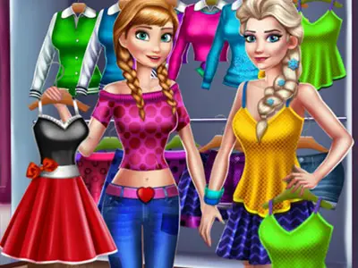 Princesses Casual Outfits - Dress Up & Play Game for Girls