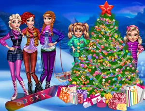 Princesses Christmas Tree - Jogue Grátis e Decore a Árvore de Natal