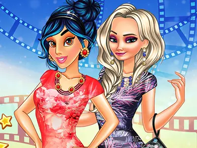Princesses Movie Rehearsal - Kostenloses Puppen Spiel zum Spielen