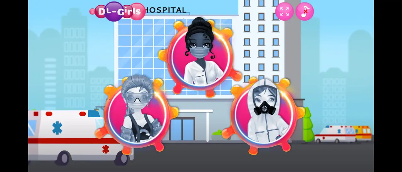 Princesses VS Epidemic - ドレスアップゲームで遊ぼう