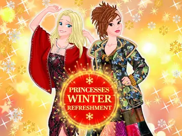 Princesses Winter Refreshment - Dress Up & Play Game for Girls