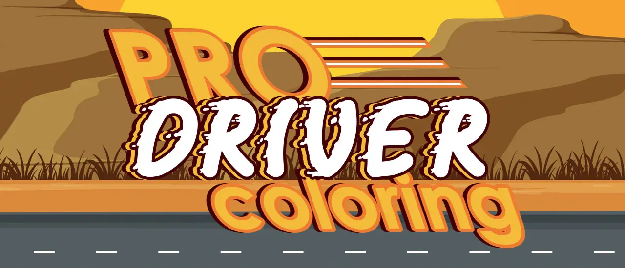 Pro Driver Coloring - Ücretsiz Araba Boyama Oyunu
