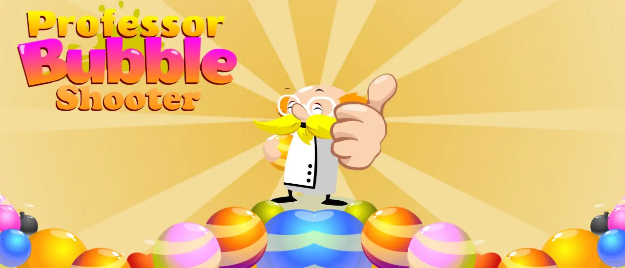 Professor Bubble Shooter - Jeu de Tir de Bulles en Ligne Gratuit