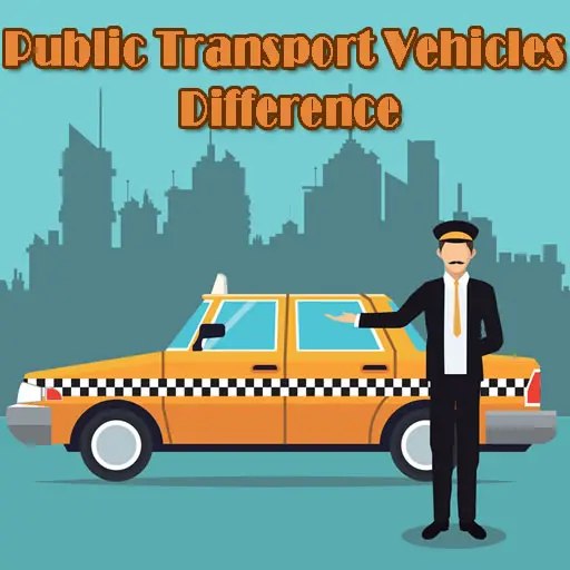 Public Transport Vehicles Difference kostenlos spielen - Malspiel für Kinder online