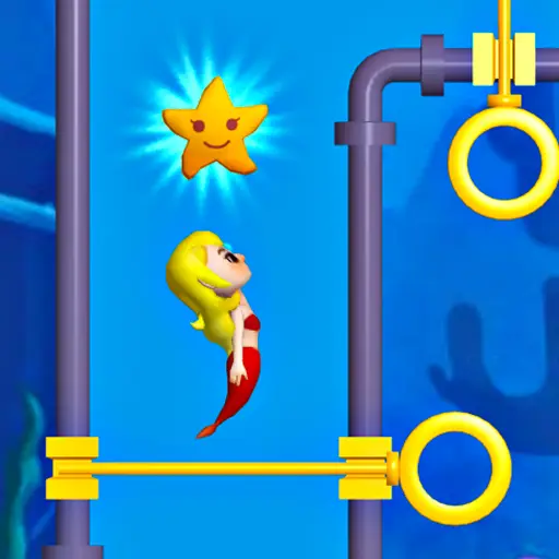 Pull Mermaid Out - Puzzle Game for Fun and Strategy
