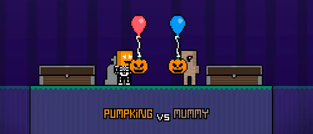 Pumpking vs Mummy - Ücretsiz Çocuklar ve Aileler İçin Eğlenceli Oyun