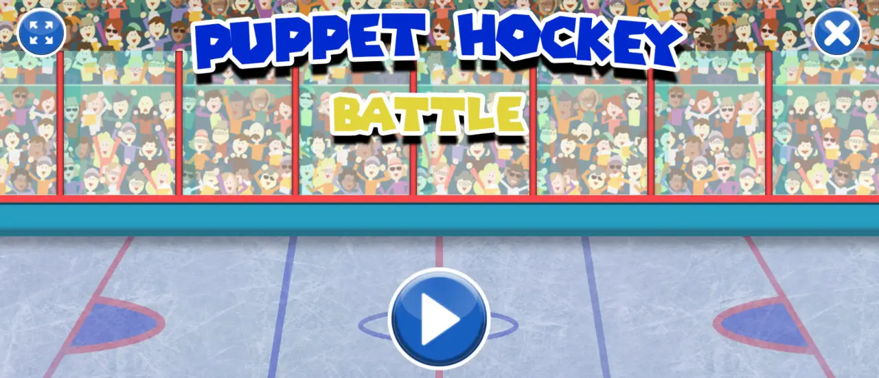 Puppet Hockey Battle - Free Online Ice Hockey Game