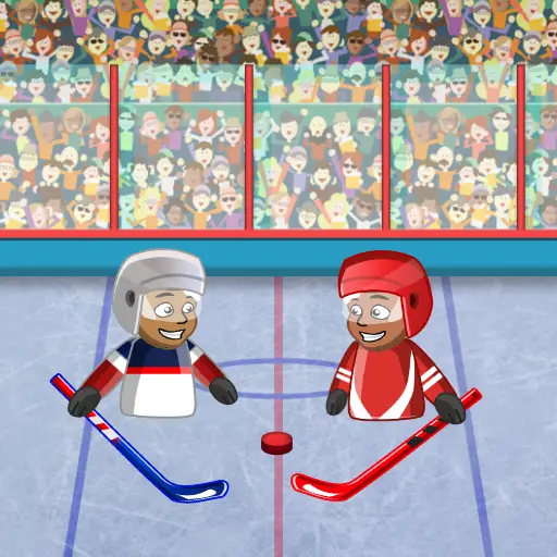 Puppet Hockey Battle - Free Online Ice Hockey Game