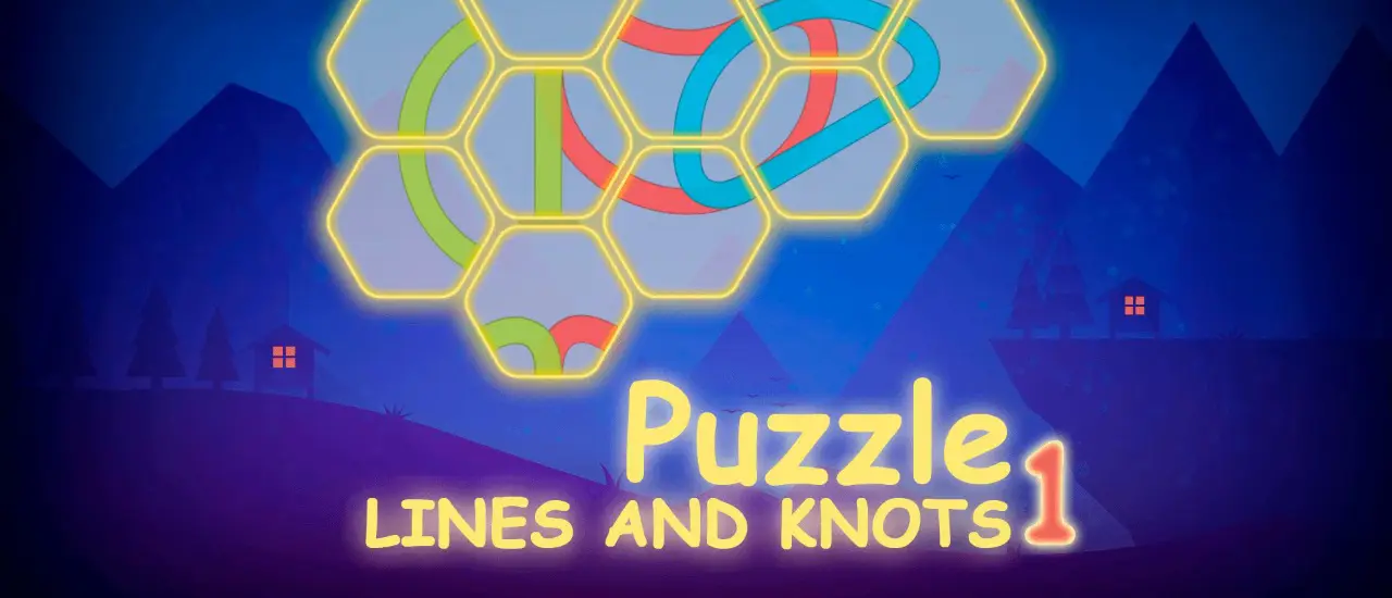 Puzzle - LINES AND KNOTS 1 Ücretsiz Oyna - Bulmaca ve Zeka Oyunu