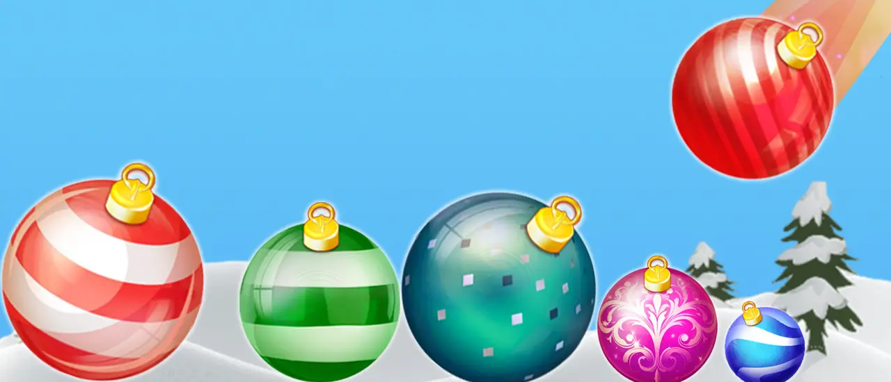 Puzzles Balls Merge the New Year - Ücretsiz Oyna
