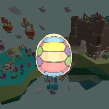 Qawqaa: Juego de agilidad para salvar a la tortuga de los cubos malvados