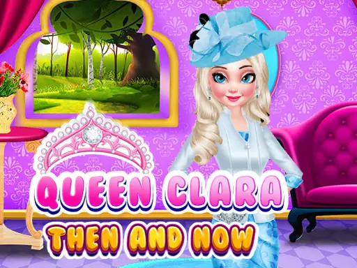 Queen Clara Then and Now Oyna - Güzellik ve Moda Oyunu
