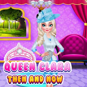 Queen Clara Then and Now Oyna - Güzellik ve Moda Oyunu