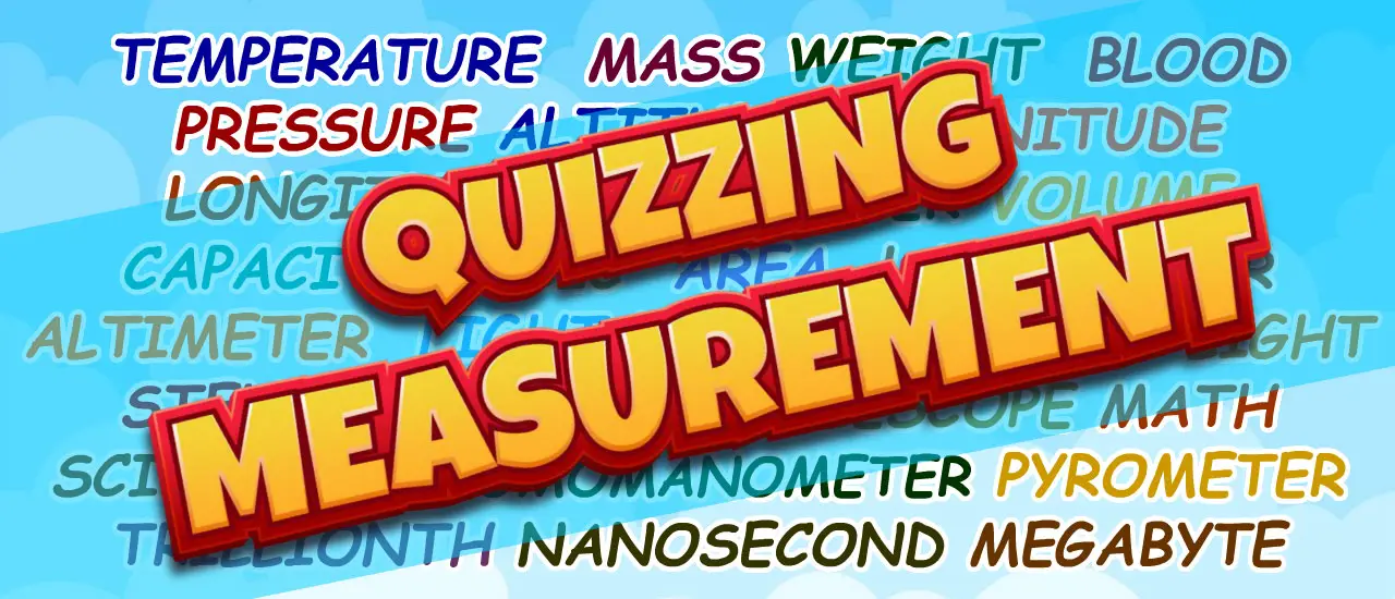Quizzing Measurement Game - Play Free Online Quiz Game